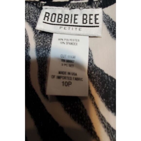 Robbie Bee Velour Pants, Tank, And Jacket 3 Piece Set Size 10P. - Picture 8 of 8